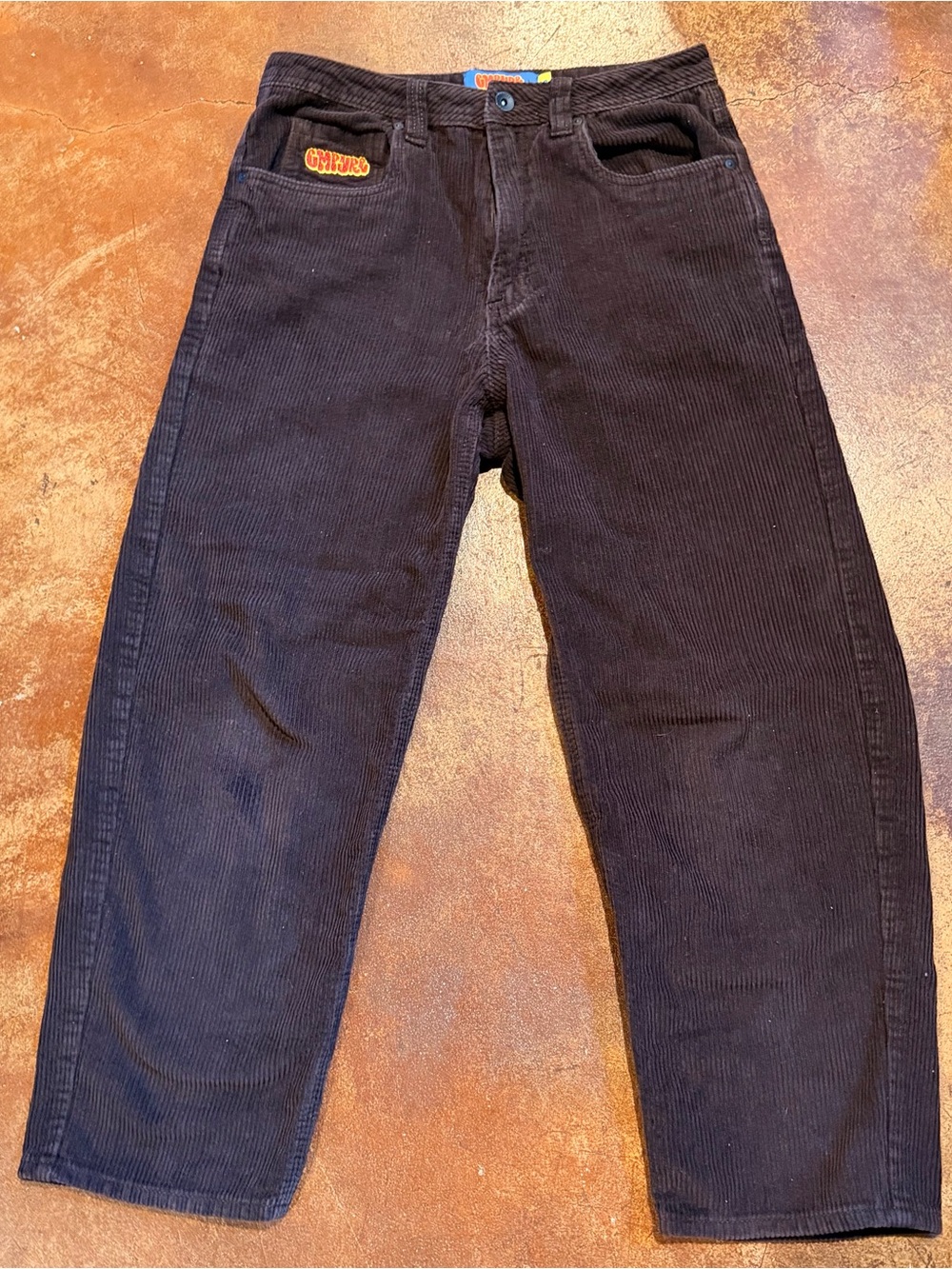 Empyre Brown Corduroy Pants - Relaxed Fit